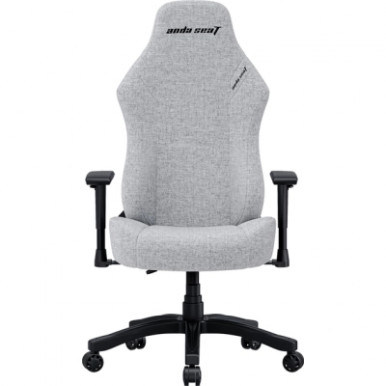 Кресло игровое Anda Seat Luna Fabric Size L Grey (AD18-44-G-F)-16-изображение