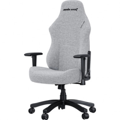 Крісло ігрове Anda Seat Luna Fabric Size L Grey (AD18-44-G-F)-19-зображення