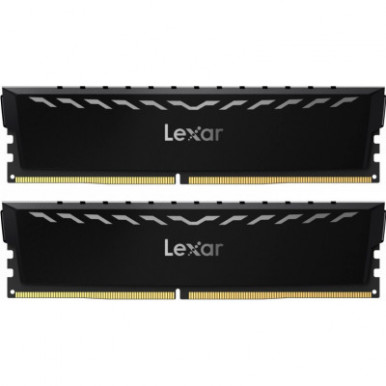Модуль памяти для компьютера DDR4 16GB (2x8GB) 3600 MHz THOR Black Lexar (LD4U08G36C18LG-RGD)-4-изображение