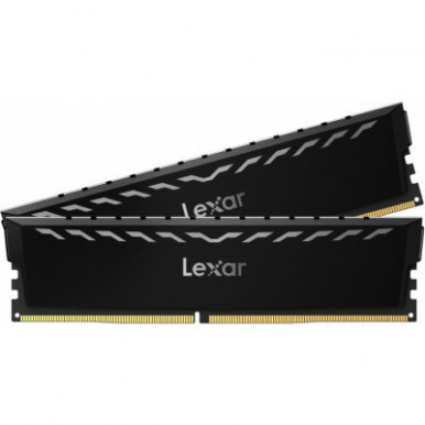 Модуль памяти для компьютера DDR4 16GB (2x8GB) 3600 MHz THOR Black Lexar (LD4U08G36C18LG-RGD)-6-изображение