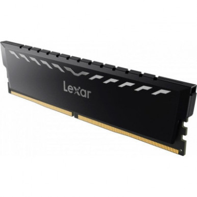 Модуль памяти для компьютера DDR4 16GB (2x8GB) 3600 MHz THOR Black Lexar (LD4U08G36C18LG-RGD)-7-изображение