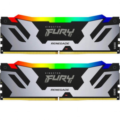 Модуль памяти для компьютера DDR5 32GB (2x16GB) 6800 MHz Renegade RGB XMP Kingston Fury (ex.HyperX) (KF568C36RSAK2-32)-5-изображение