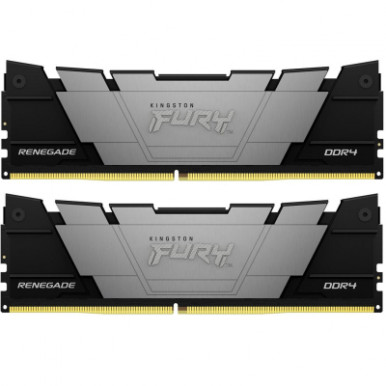 Модуль пам'яті для комп'ютера DDR4 32GB (2x16GB) 3600 MHz Fury Renegade Black Kingston Fury (ex.HyperX) (KF436C16RB12K2/32)-4-зображення