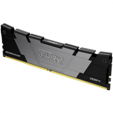 Модуль пам'яті для комп'ютера DDR4 16GB 4000 MHz Fury Renegade Black Kingston Fury (ex.HyperX) (KF440C19RB12/16)-5-зображення