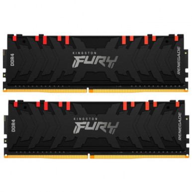 Память ПК Kingston DDR4 16GB KIT (8GBx2) 4600 FURY Renegade RGB-11-изображение