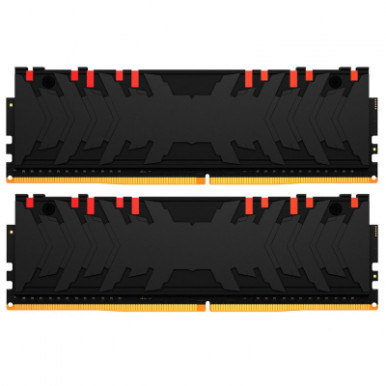 Пам'ять ПК Kingston DDR4 16GB KIT (8GBx2) 4600 FURY Renegade RGB-10-зображення