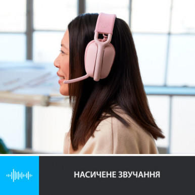 Наушники Logitech Zone Vibe 100 Wireless Rose (981-001224)-14-изображение