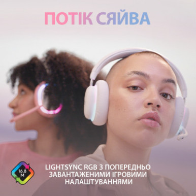 Наушники Logitech G735 Wireless Gaming Headset Off-White (981-001083)-14-изображение