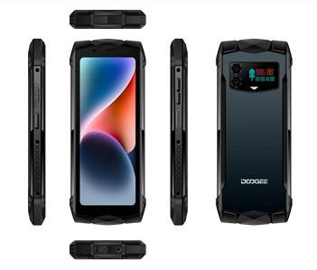 Смартфон Doogee S mini 4.5" 8/256ГБ, 2SIM, 3000мА•год, чорний-1-зображення