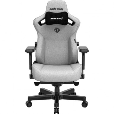 Крісло ігрове Anda Seat Kaiser 3 Fabric Size L Grey (AD12YDC-L-01-G-PV/F)-12-зображення