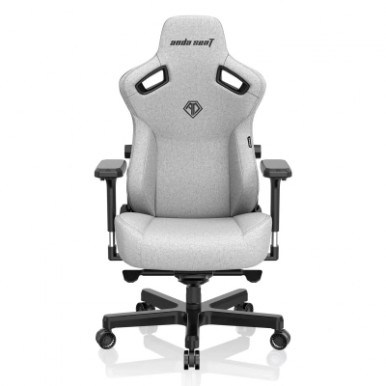 Кресло игровое Anda Seat Kaiser 3 Fabric Size L Grey (AD12YDC-L-01-G-PV/F)-16-изображение