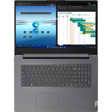 Ноутбук Lenovo V17-G4 17.3" FHD IPS AG, Intel i5-13420H, 16GB, F512GB, UMA, DOS, серый-11-изображение