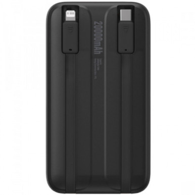 Батарея універсальна Baseus Comet Series 20000mAh 22.5W, PD+ cable USB-C (PPMD020101)-10-зображення