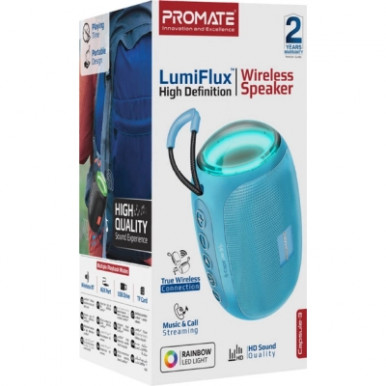 Акустична система Promate Capsule-3 Blue (capsule-3.blue)-9-зображення