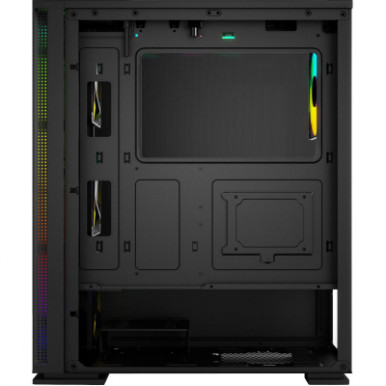 Корпус 2E GAMING Spargo Neo GX910N без БЖ 2xUSB3.0, 1xUSB2.0, 1x120мм ARGB, VGA 300мм, LCS ready, TG Side Panel, ATX, чорний-9-зображення