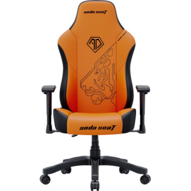 Крісло ігрове Anda Seat Phantom Tiger Edition Size L Orange (AD18Y-14-OB-PV/C)-12-зображення