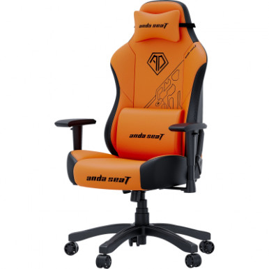 Крісло ігрове Anda Seat Phantom Tiger Edition Size L Orange (AD18Y-14-OB-PV/C)-14-зображення