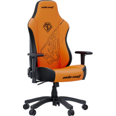 Крісло ігрове Anda Seat Phantom Tiger Edition Size L Orange (AD18Y-14-OB-PV/C)-15-зображення