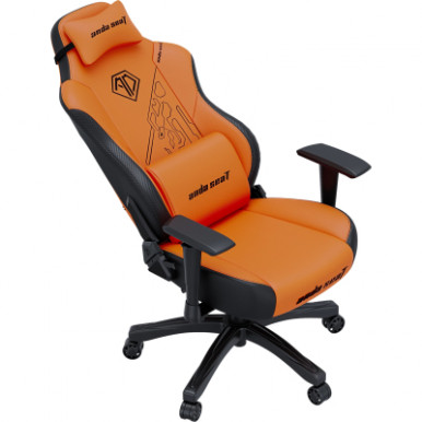 Крісло ігрове Anda Seat Phantom Tiger Edition Size L Orange (AD18Y-14-OB-PV/C)-17-зображення