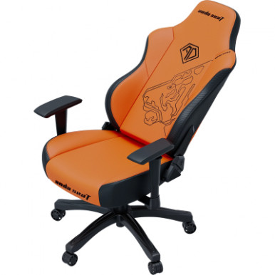 Крісло ігрове Anda Seat Phantom Tiger Edition Size L Orange (AD18Y-14-OB-PV/C)-18-зображення