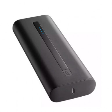 Батарея универсальная Cellularline THUNDER 20000 mAh, PD/20W, QC/20W, USB-C, USB-A (8018080423222)-3-изображение