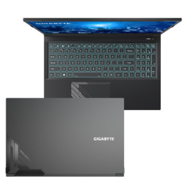 Ноутбук Gigabyte G5 KF 15.6 FHD 144Hz, intel i7-13620H, 16GB, F1TB, NVD4060-8, W11, чорний-11-зображення