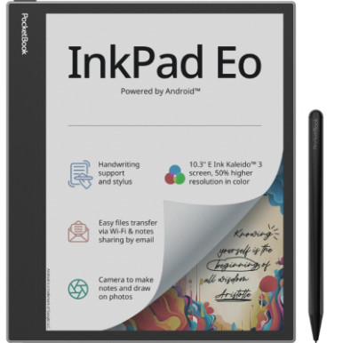 Электронная книга Pocketbook 1042 InkPad Eo, Mist Grey (PB1042-M-CIS)-9-изображение