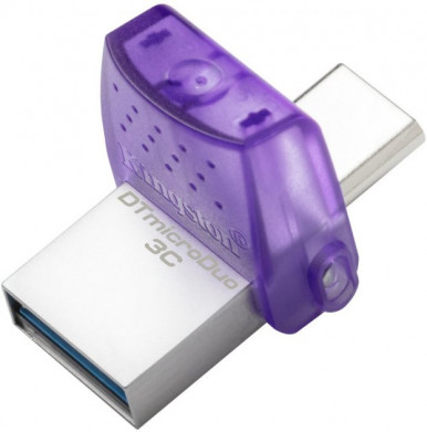 Flash Drive Kingston DT Duo 3C 64GB 200MB/s dual USB-A + USB-C-6-зображення