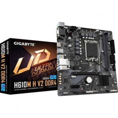 Материнская плата GIGABYTE H610M H V2 DDR4-8-изображение