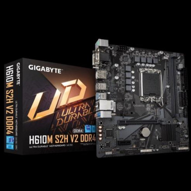 Материнська плата GIGABYTE H610M S2H V2 DDR4-1-зображення