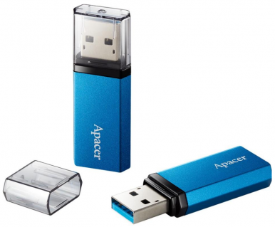 USB флеш накопичувач Apacer 128GB AH25C Ocean Blue USB 3.0 (AP128GAH25CU-1)-5-зображення