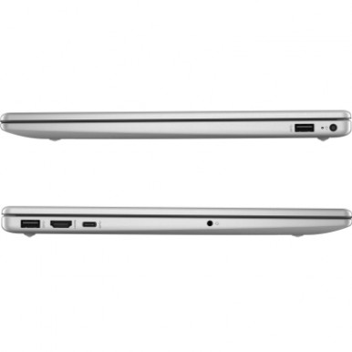 Ноутбук HP 15-fc0048ua 15.6" FHD IPS AG, AMD R5-7520U, 16GB, F512GB, UMA, DOS, сріблястий-10-зображення