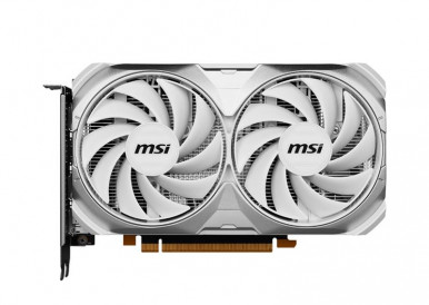 Відеокарта MSI GeForce RTX 4060 8GB GDDR6 VENTUS 2X WHITE OC білий-1-зображення