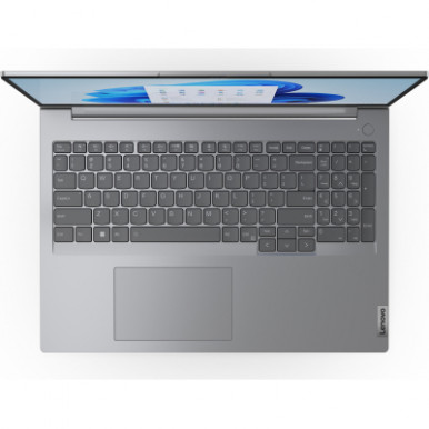 Ноутбук Lenovo ThinkBook 16-G6 16" WUXGA IPS AG, AMD R5-7430U, 16GB, F512GB, UMA, DOS, сірий-20-зображення