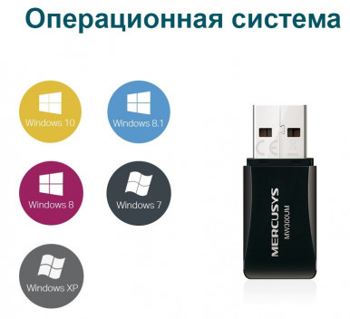 USB-адаптер Mercusys MW300UM-7-зображення