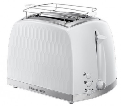 Тостер Russell Hobbs 26060-56 Honeycomb White-10-зображення