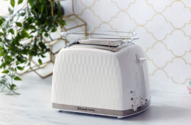 Тостер Russell Hobbs 26060-56 Honeycomb White-14-зображення