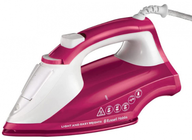 Утюг с подачей пара Russell Hobbs 26480-56 Light & Easy Brights Berry Iron-6-изображение