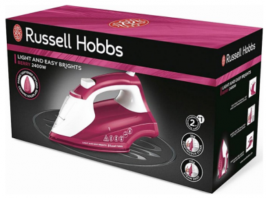 Праска з подачею пари Russell Hobbs 26480-56 Light & Easy Brights Berry Iron-11-зображення