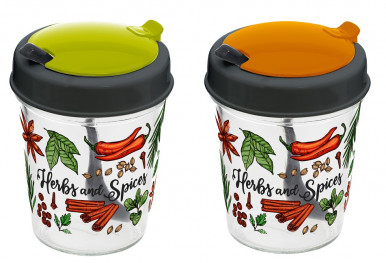 Спецівниця Herevin Spice Jar with Spoon 0.32 л (131511-000)-1-зображення