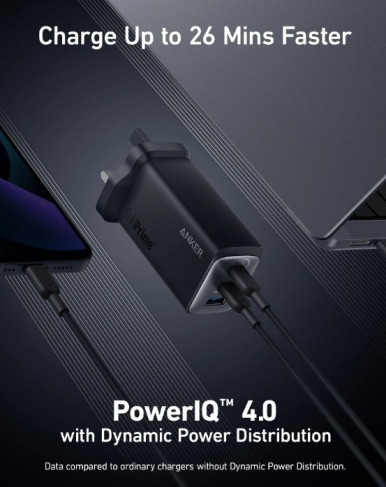 Сетевое зарядное устройство Anker PowerPort 737 GaNPrime - 120W 2xPD & 1xPIQ PPS/DPDS Black-22-изображение