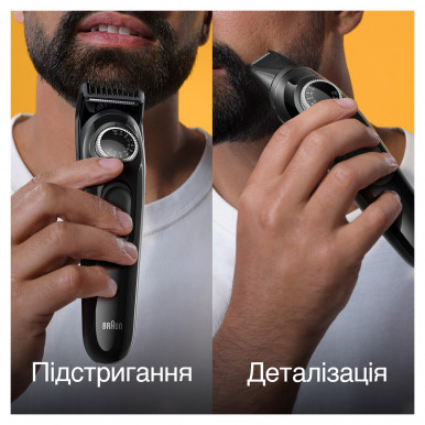 Тример для бороди та вусів Braun BeardTrimmer BT3420-7-зображення