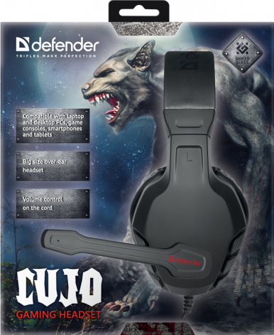 Гарнітура Defender Сujo Black-Red (64505)-15-зображення