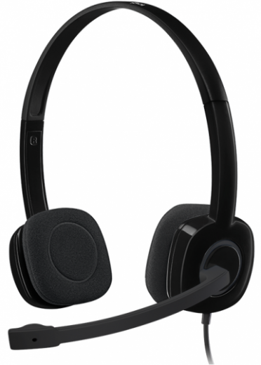 Гарнітура Logitech Stereo Headset H151-5-зображення