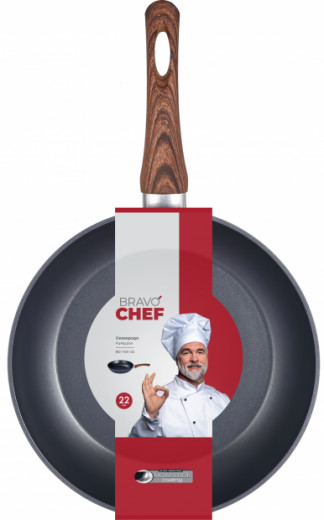 Сковорідка Bravo Chef класична 22 см-4-зображення
