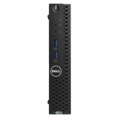 Персональний комп'ютер DELL OptiPlex 3070 MFF/Intel i3-9100T/4/128F/int/WiFi/kbm/Lin-4-зображення