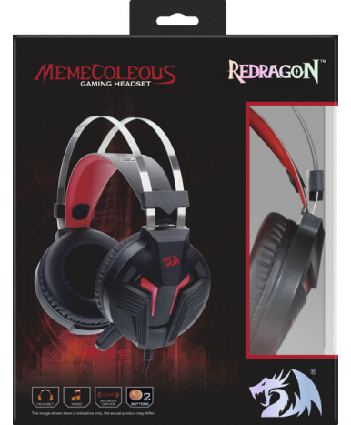 Гарнітура Redragon Memecoleous Black-Red (75096)-11-зображення