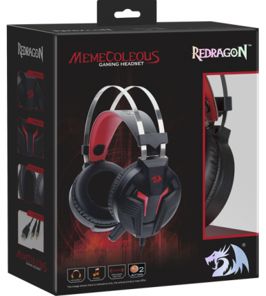 Гарнітура Redragon Memecoleous Black-Red (75096)-19-зображення