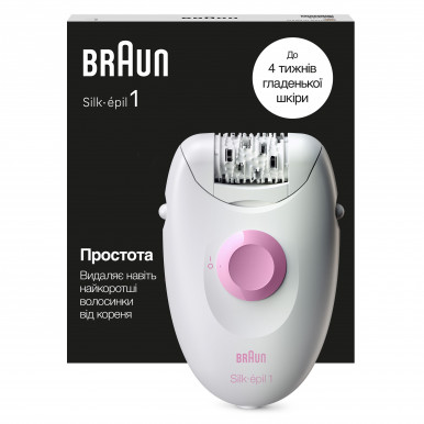 Эпилятор Braun Silk-еpil 1 SE 1-010-8-изображение