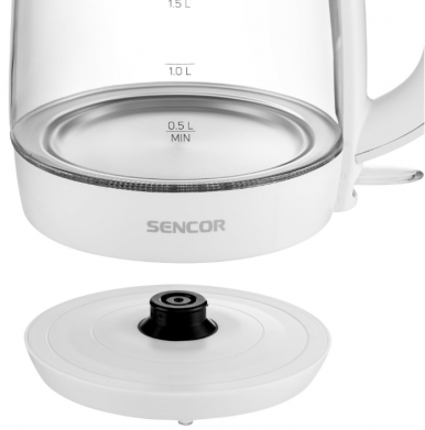 Електрочайник Sencor SWK 7300WH-12-зображення